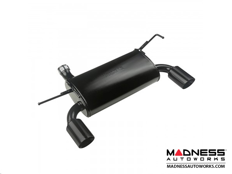 Jeep Wrangler JK Axle Back Exhaust System Kit - Black